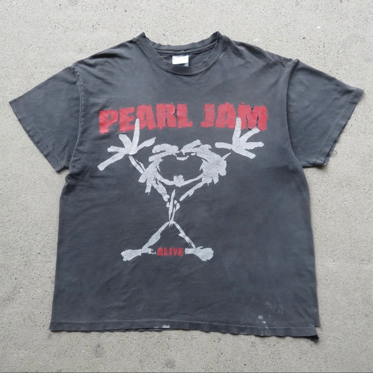 雰囲気個体】90's Pearl Jam Tee “ALIVE” | spike osu