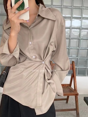 艶感デザインブラウス　AJ2085-770