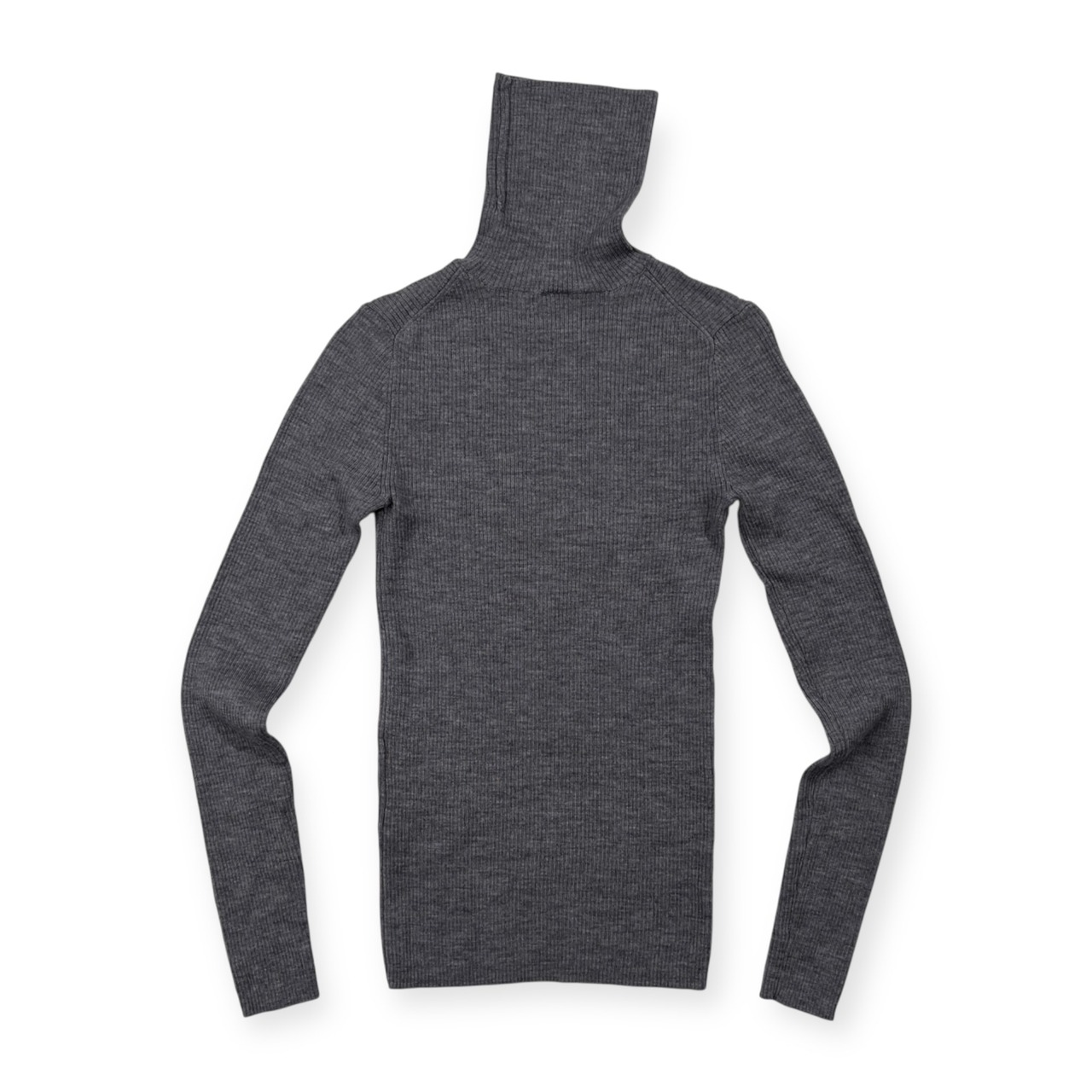 Pilgrim ピルグリム タートルネック リブ ウールニットセーター サイズ 0/S /グレー/ビームス