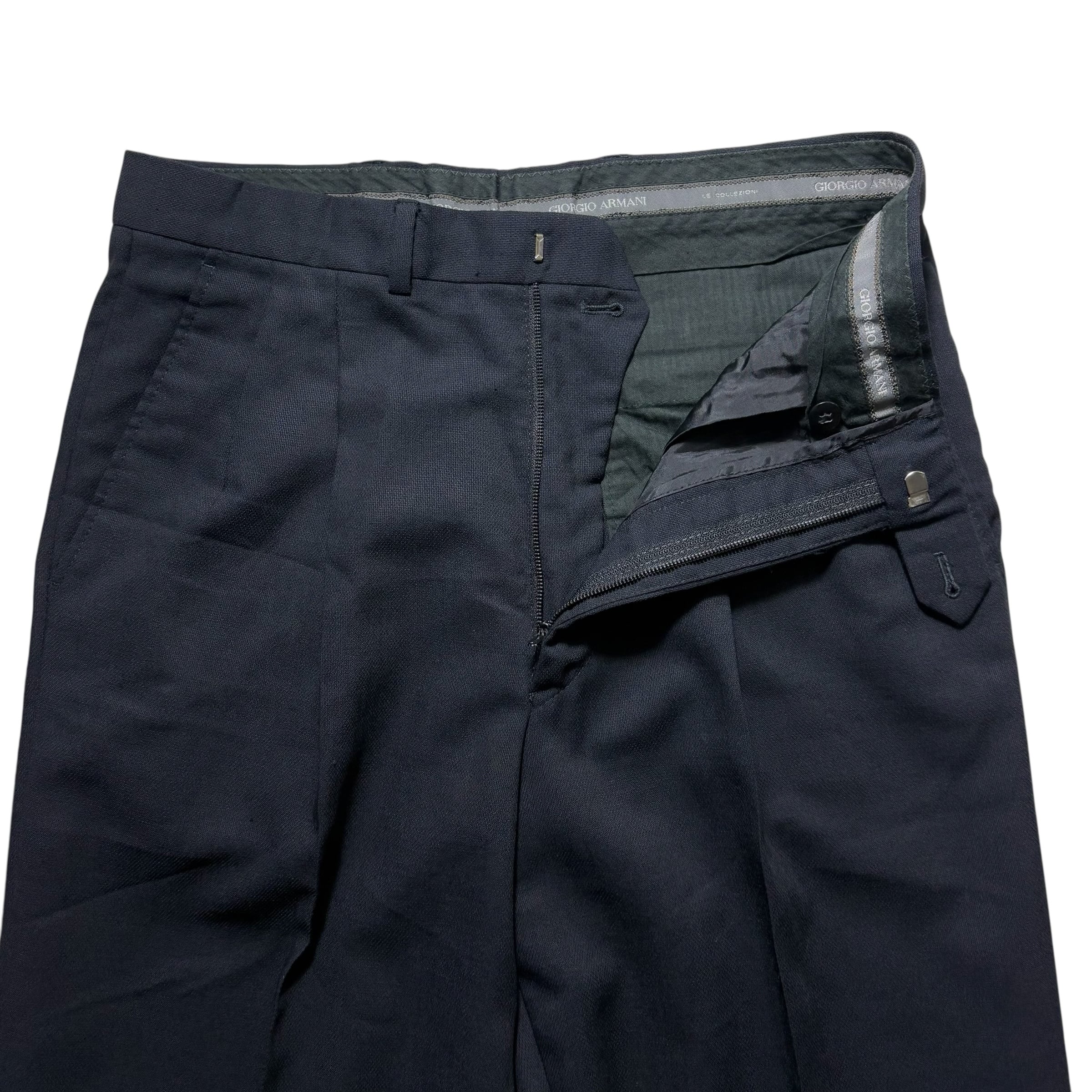 vintage GIORGIO ARMANI hopsack suits set-up | NOIR ONLINE