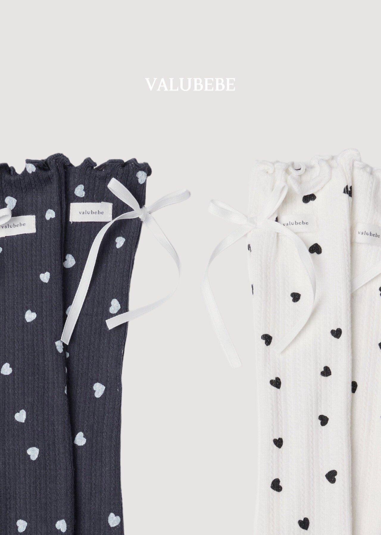 送料無料【予約】/ ハート靴下 / valubebe