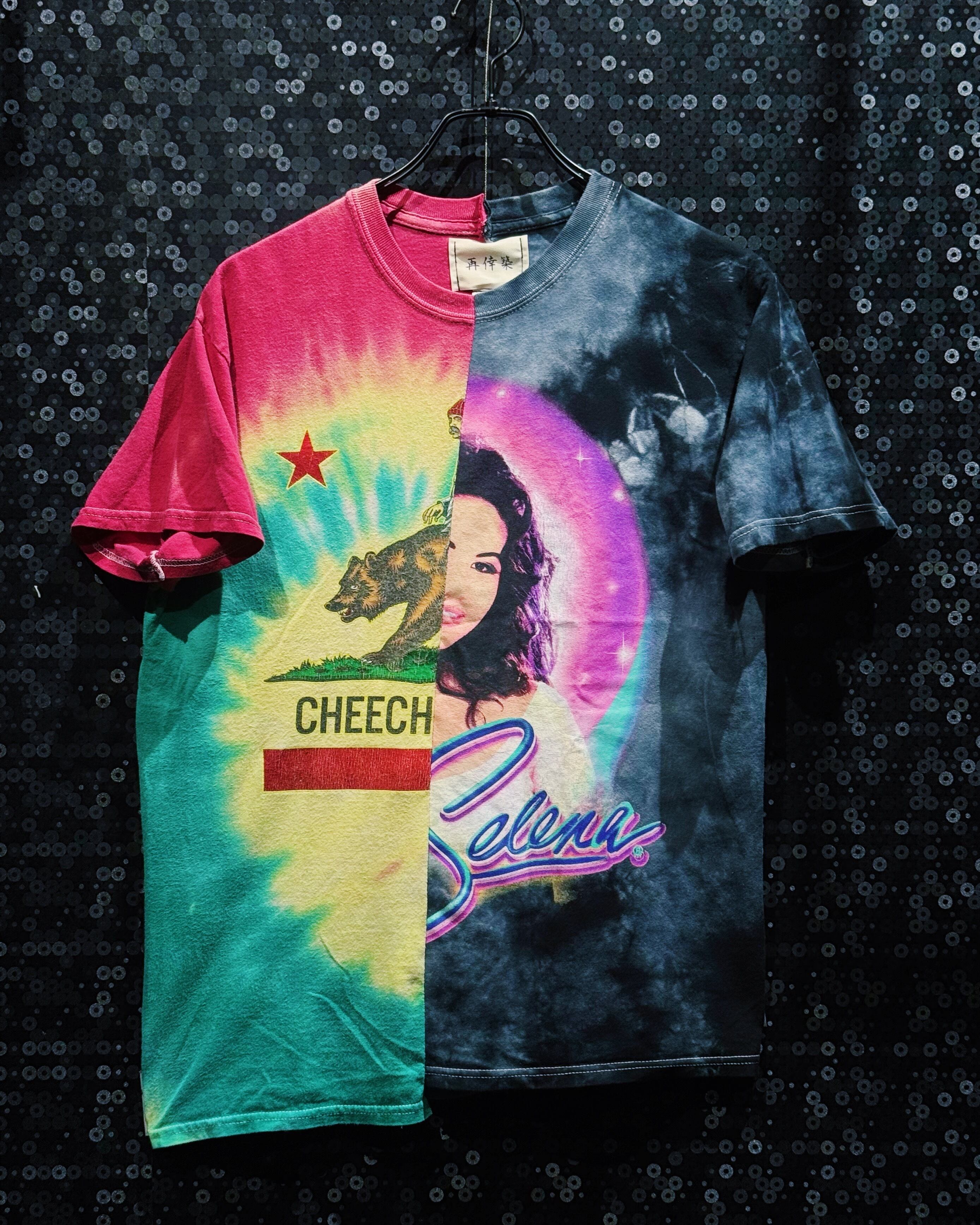 【ÆIEM】"再倖築"vintage Docking Graphic T-shirt – Cheech & Selena