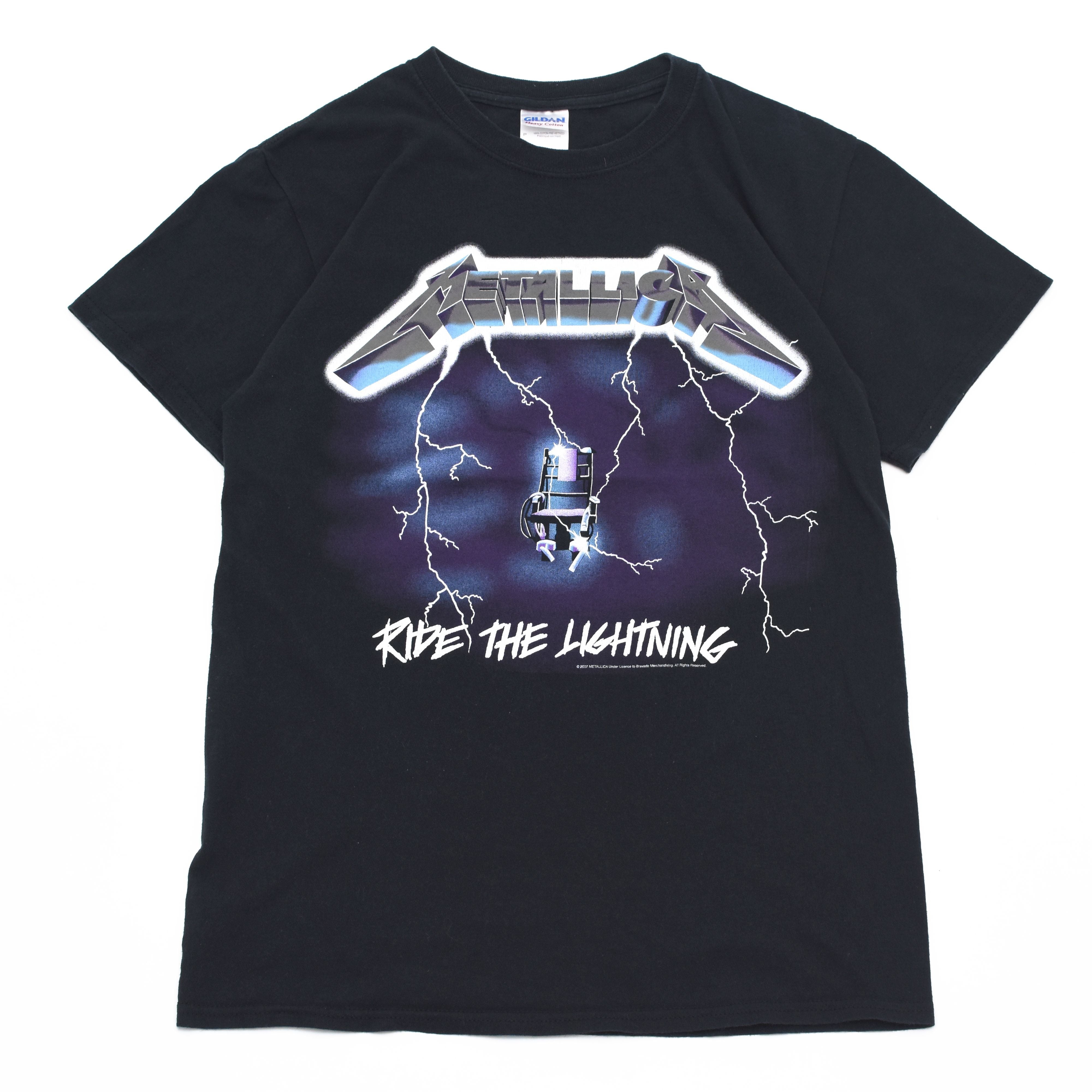 90~00年代 METALLICA メタリカ 両面プリント 袖プリント ロンT バンドTシャツ バンT メンズM ヴィンテージ /evb001893