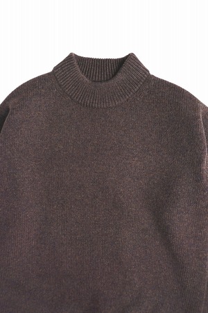 Hand Framed Super Merino Mock P/O