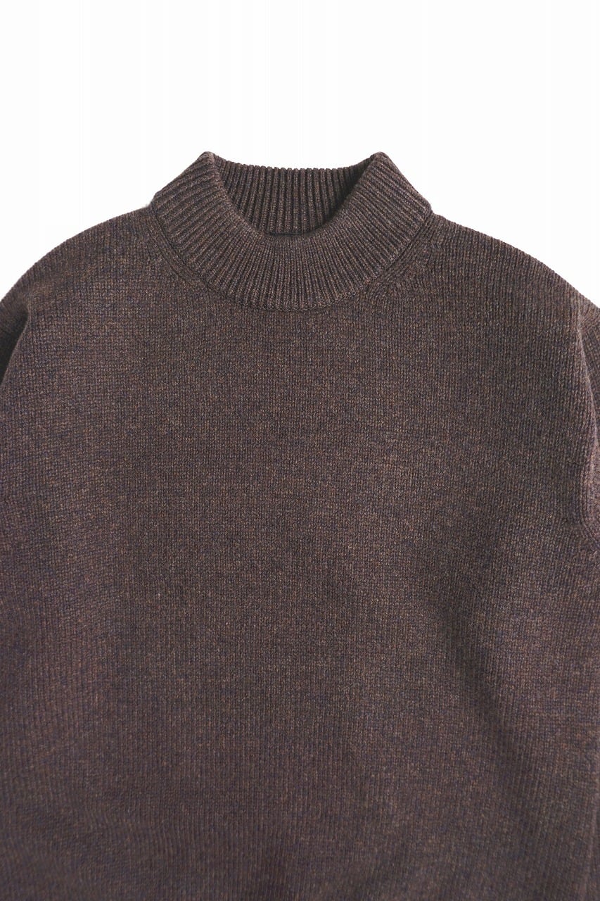 Hand Framed Super Merino Mock P/O