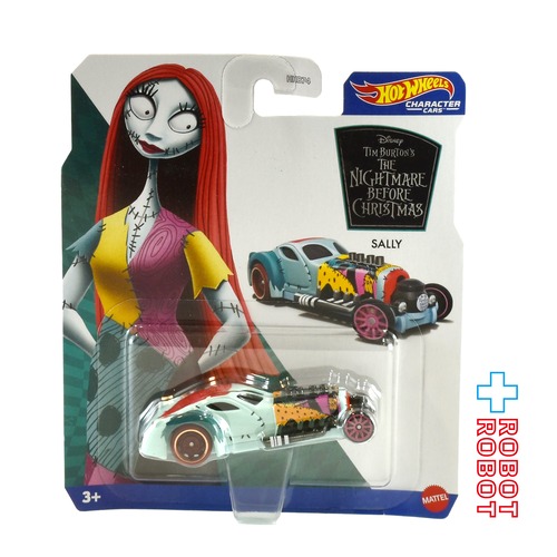 ホットウィール キャラクター・カー 2024 1/64 ディズニー ナイトメアー・ビフォア・クリスマス サリー ダイキャスト メタルビークル ミニカー 未開封