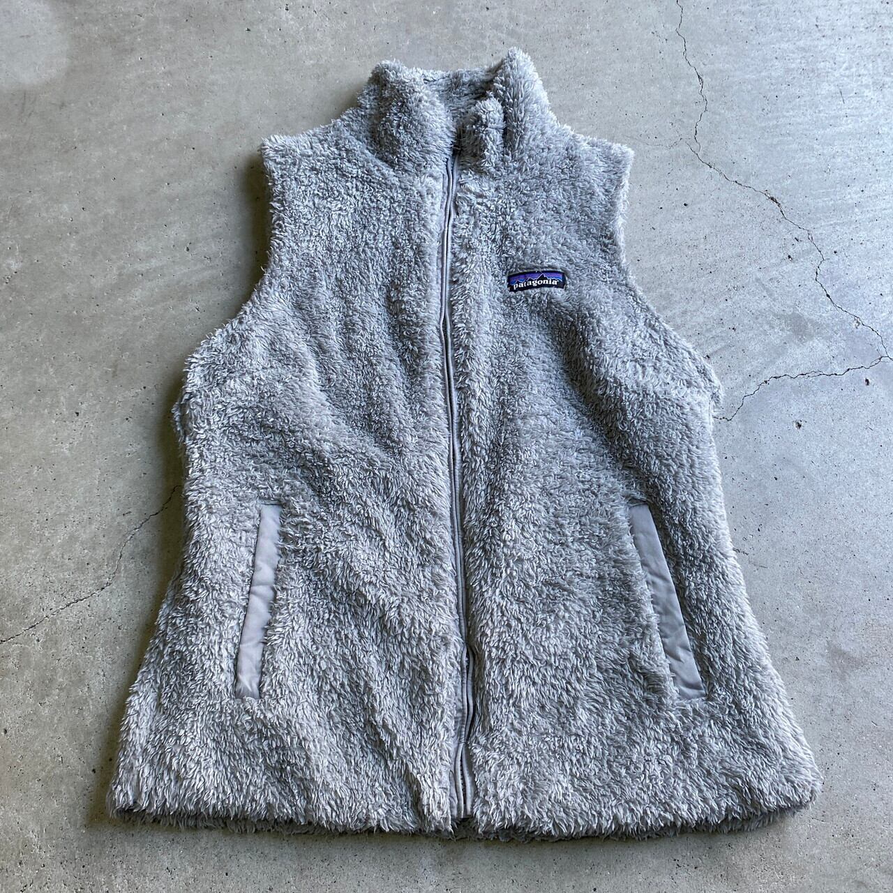 美品Patagonia ロス・ガトス・ベスト フリース グレー レディース M 訳あり特価 Patagonia パタゴニア ロスガトス フリース ベスト