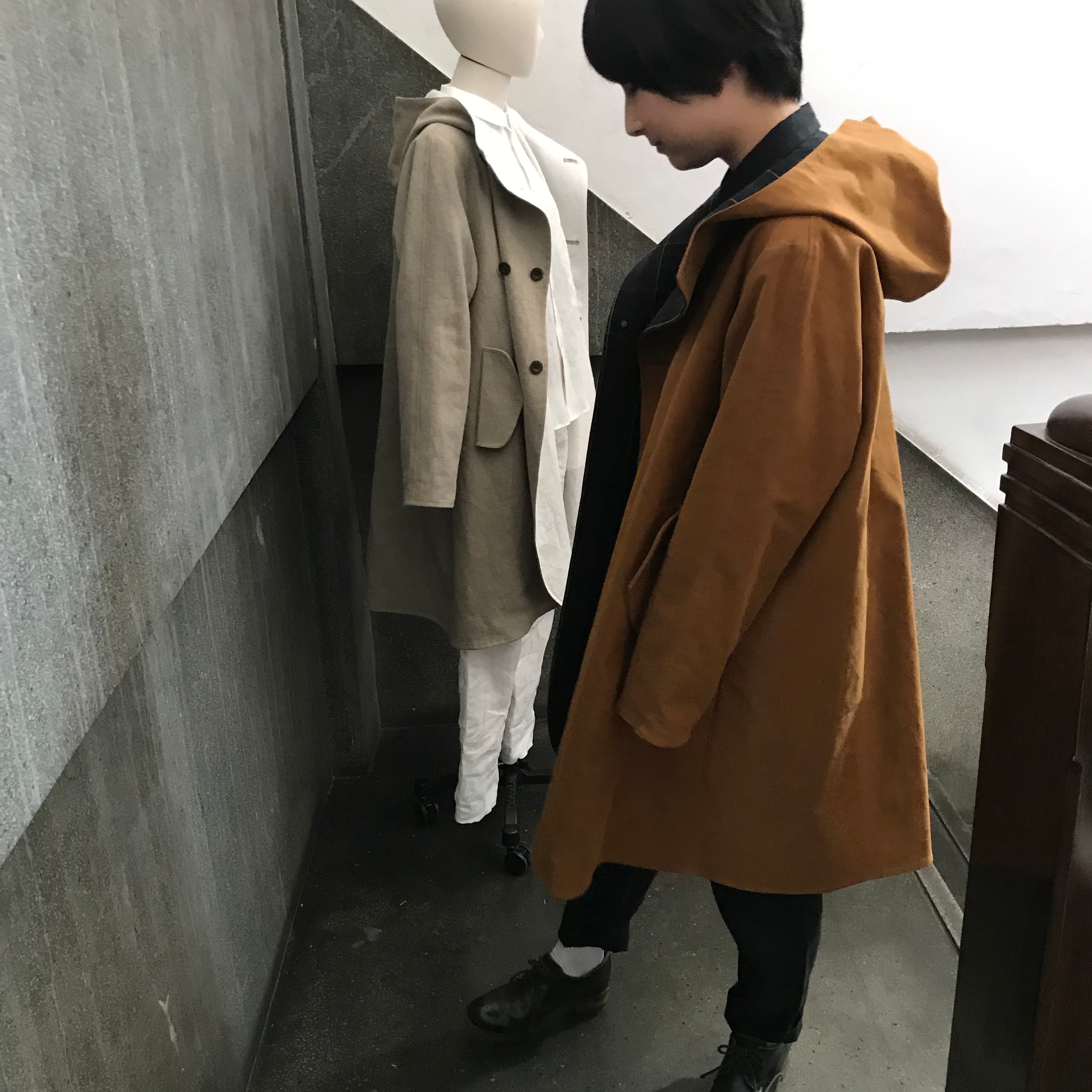 型紙 スプリットスリーブコート split sleeve coat | 型紙屋Doisawa