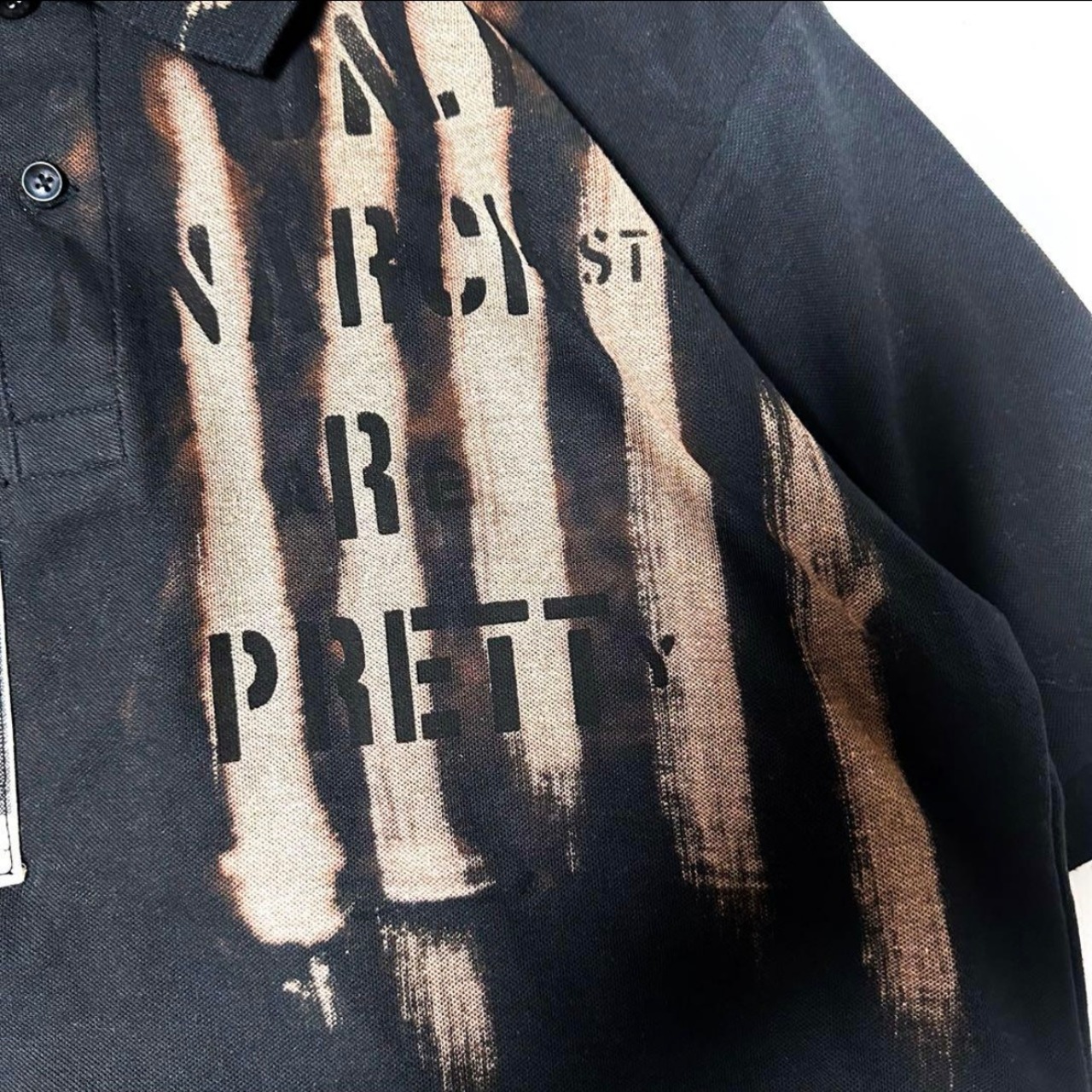 UNFINISHEDアナーキーポロシャツ2420