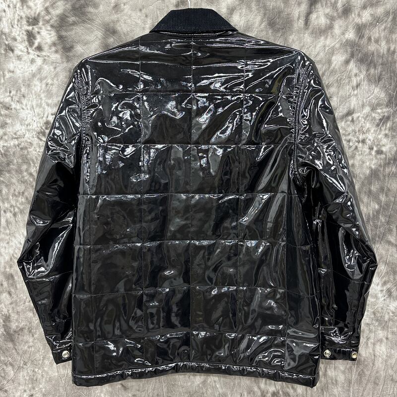 Supreme/シュプリーム【2018SS】Quilted Patent Vinyl Work Jacket