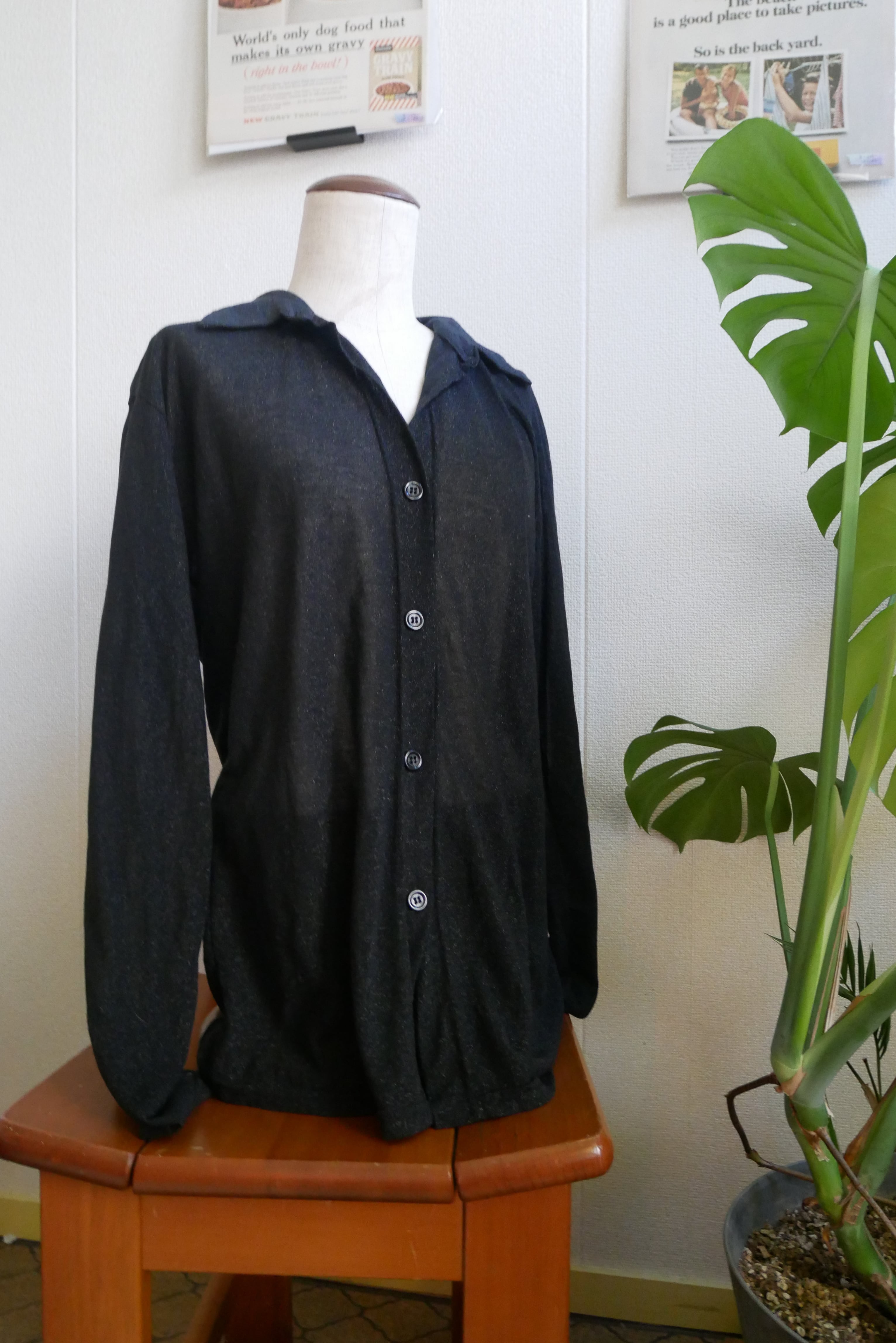 00s～ EURO viscose lame shirt