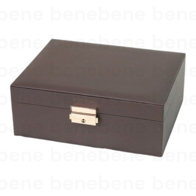 宝石箱 ：1段ﾀｲﾌﾟ ﾌﾞﾗｳﾝ 206 × 162 × 81mm