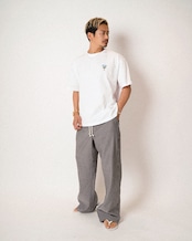【#Re:room】BOUQUET BACK PRINT COLOR T-SHIRTS［REC895］