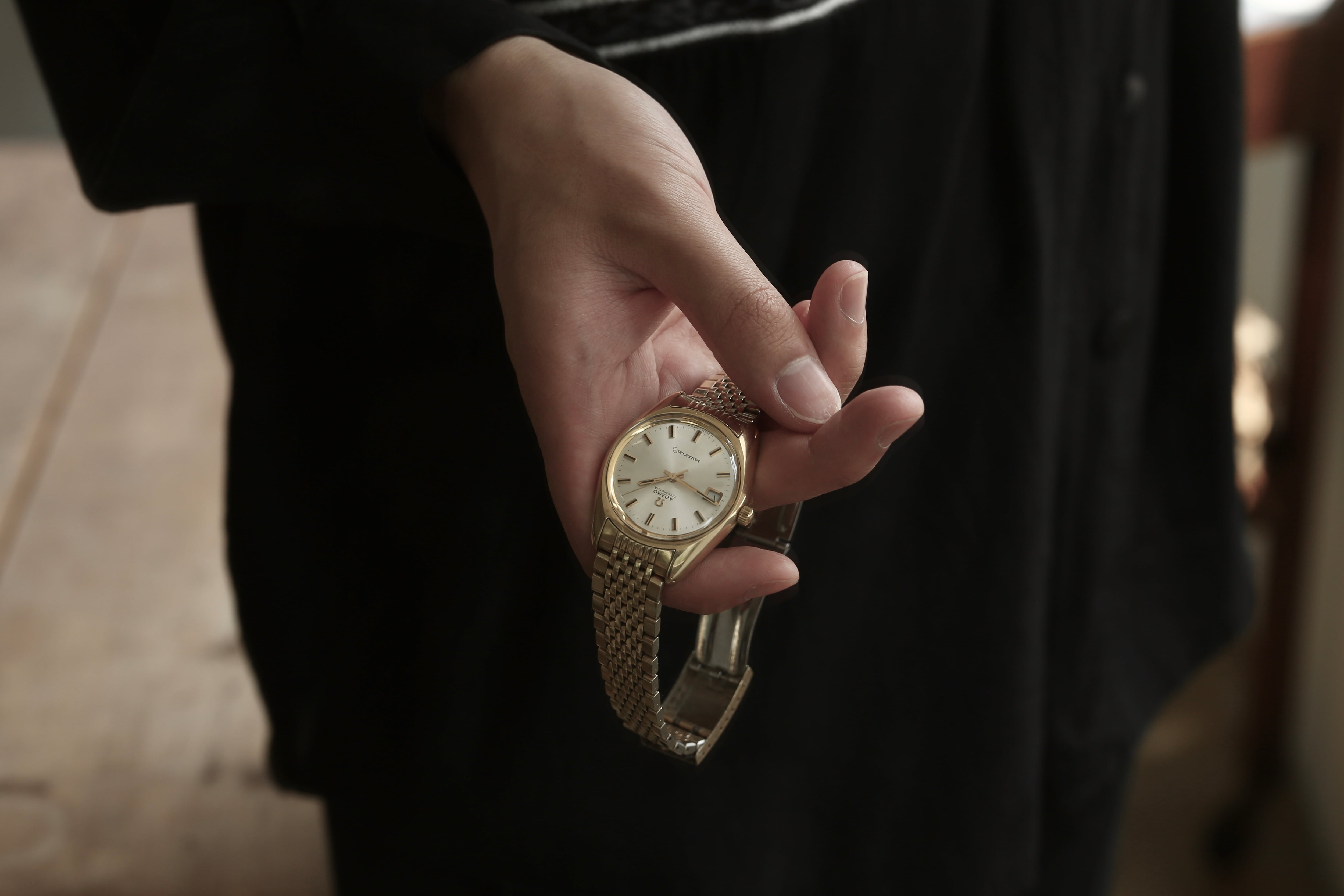 OMEGA】1969製 オメガ シーマスター デイト ストリームラインケース 金