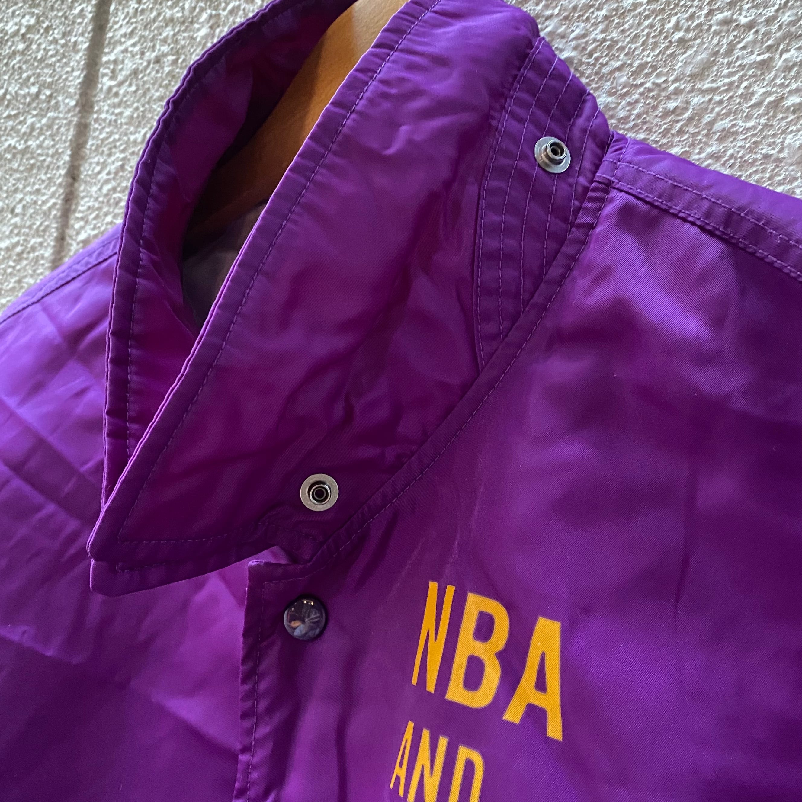 90's NBA LA Lakers Coach Jacket / ロサンゼルス レイカーズ コーチ ...