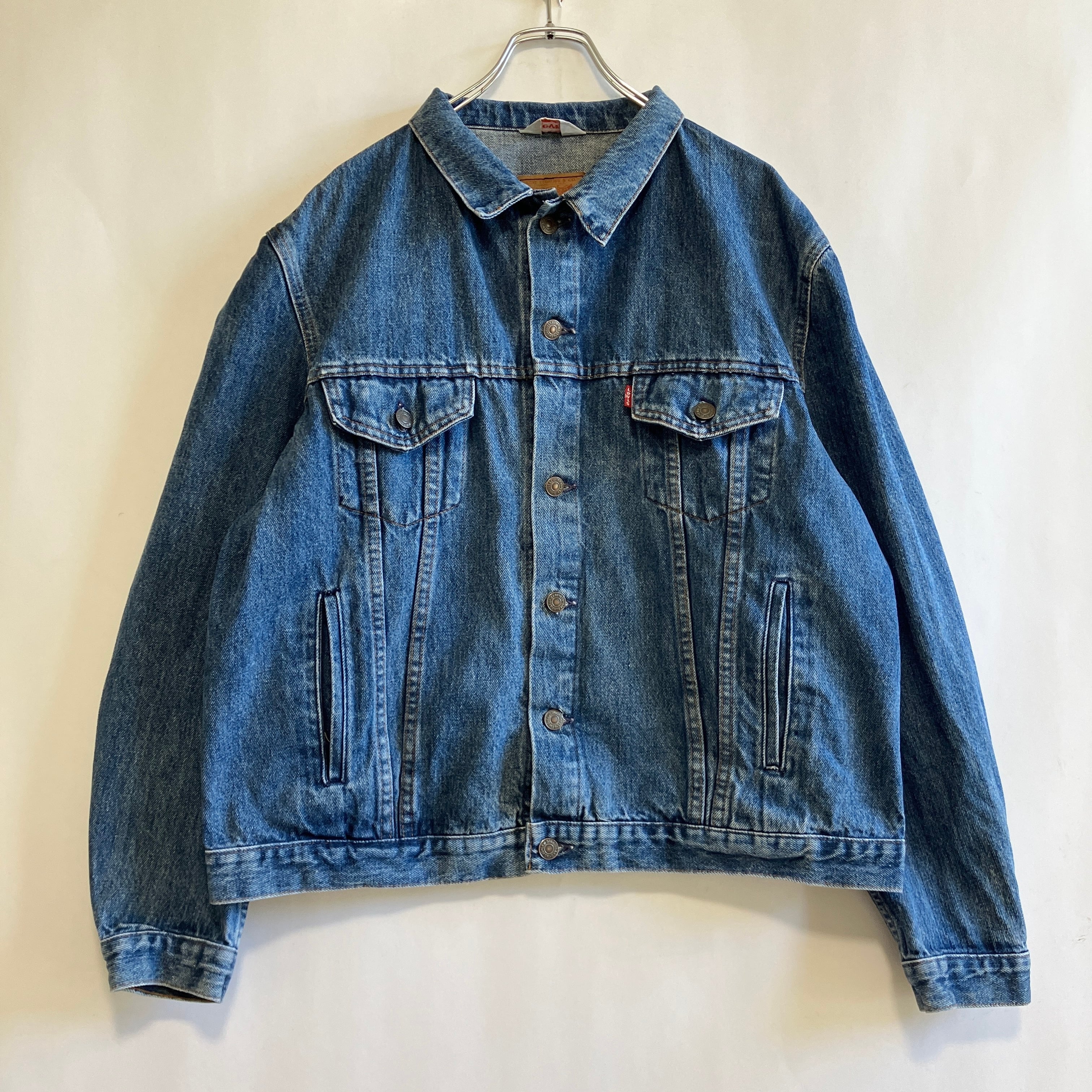 80s ヴィンテージ フランス製 Levis デニム トラッカージャケット ...