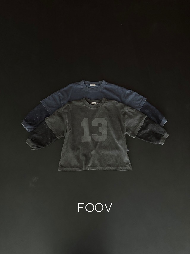 【予約】※foov pigment layered T /S-JM
