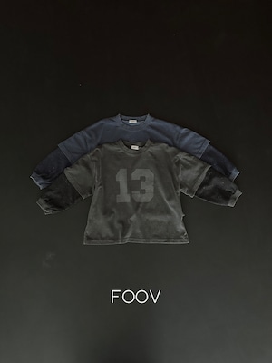 【予約】※foov pigment layered T /S-JM