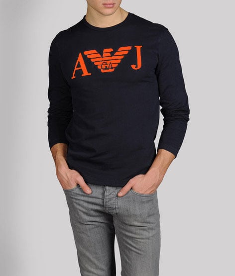 ARMANI JEANS （アルマーニジーンズ） AJ メンズ ロング Tシャツ