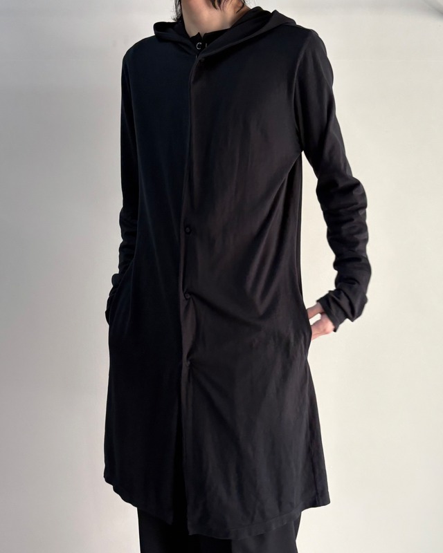 【The Viridi-anne】button up long hoodie