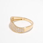 ダイヤモンド デザインリング K18 / 0.500ct