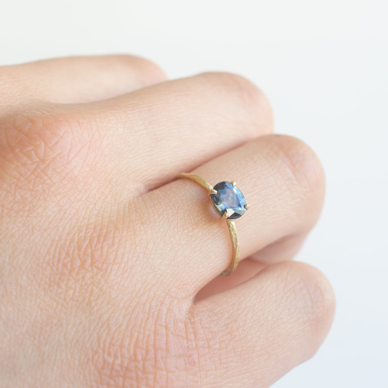 ティールサファイア・シルバーリング ティールサファイアリング 商品詳細｜金沢市のジュエリー