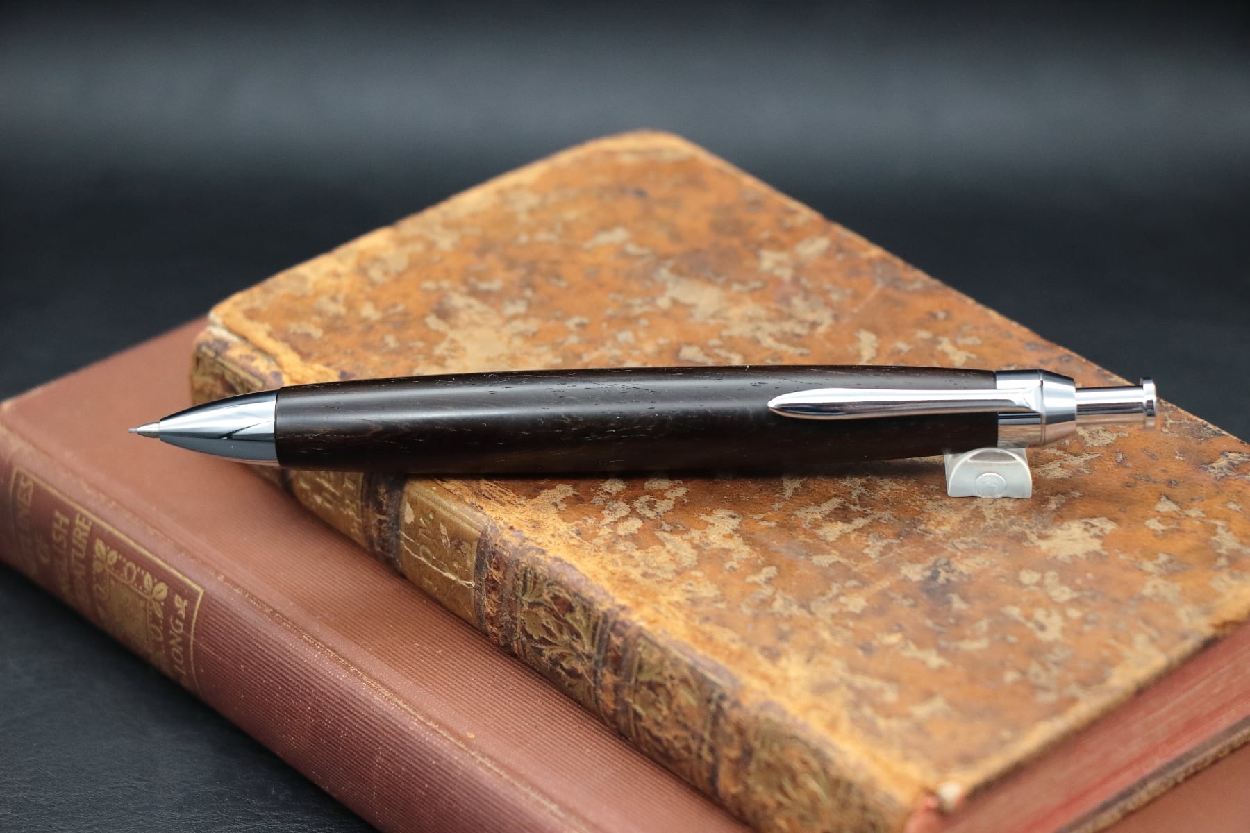 唐木三大銘木 本紫檀/ホンシタン・Pencil 0.5mm」木軸シャープペンシル