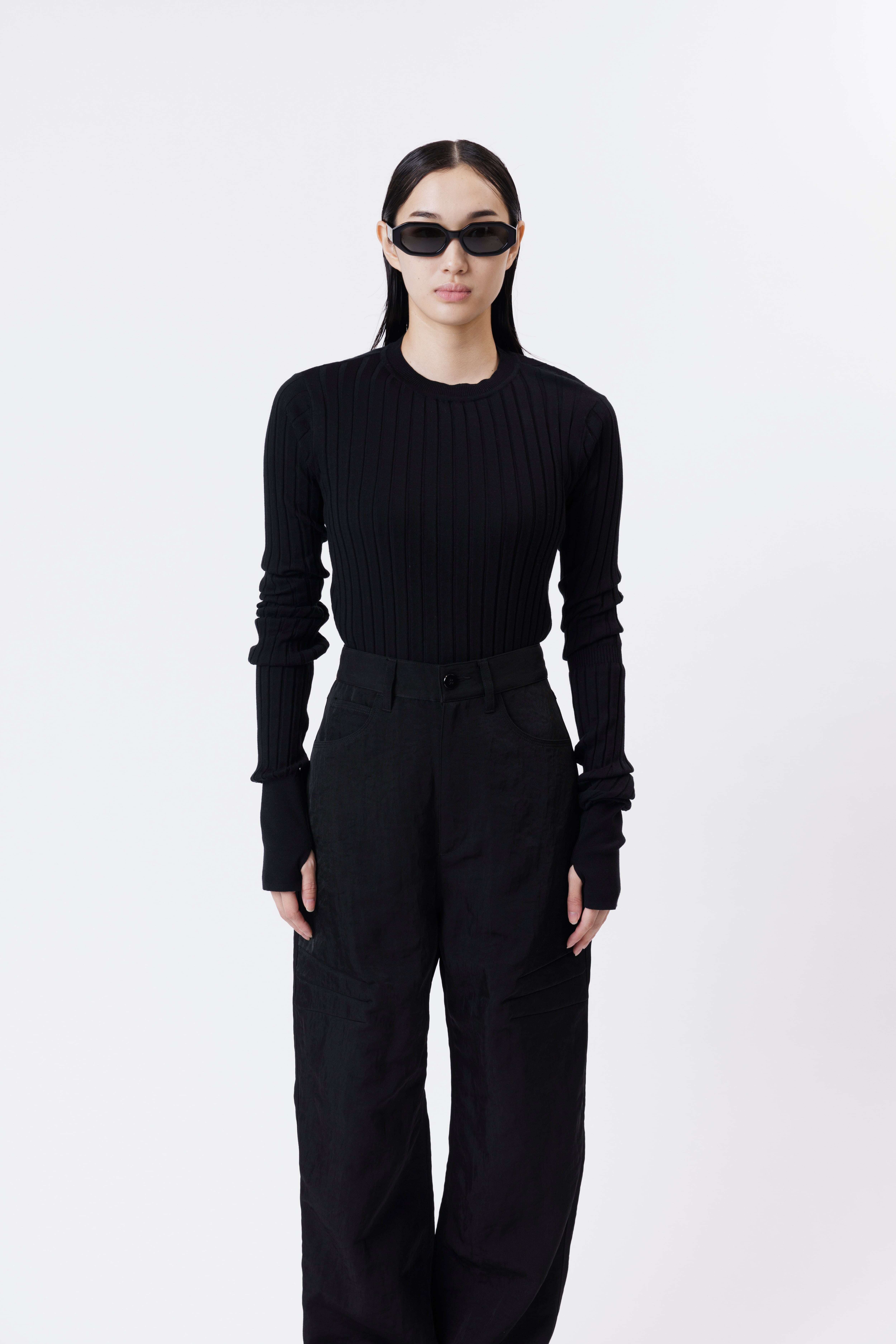 OUAT(オーユーエーティー)/OFFICE SWEATER BLACK | ajito online shop 