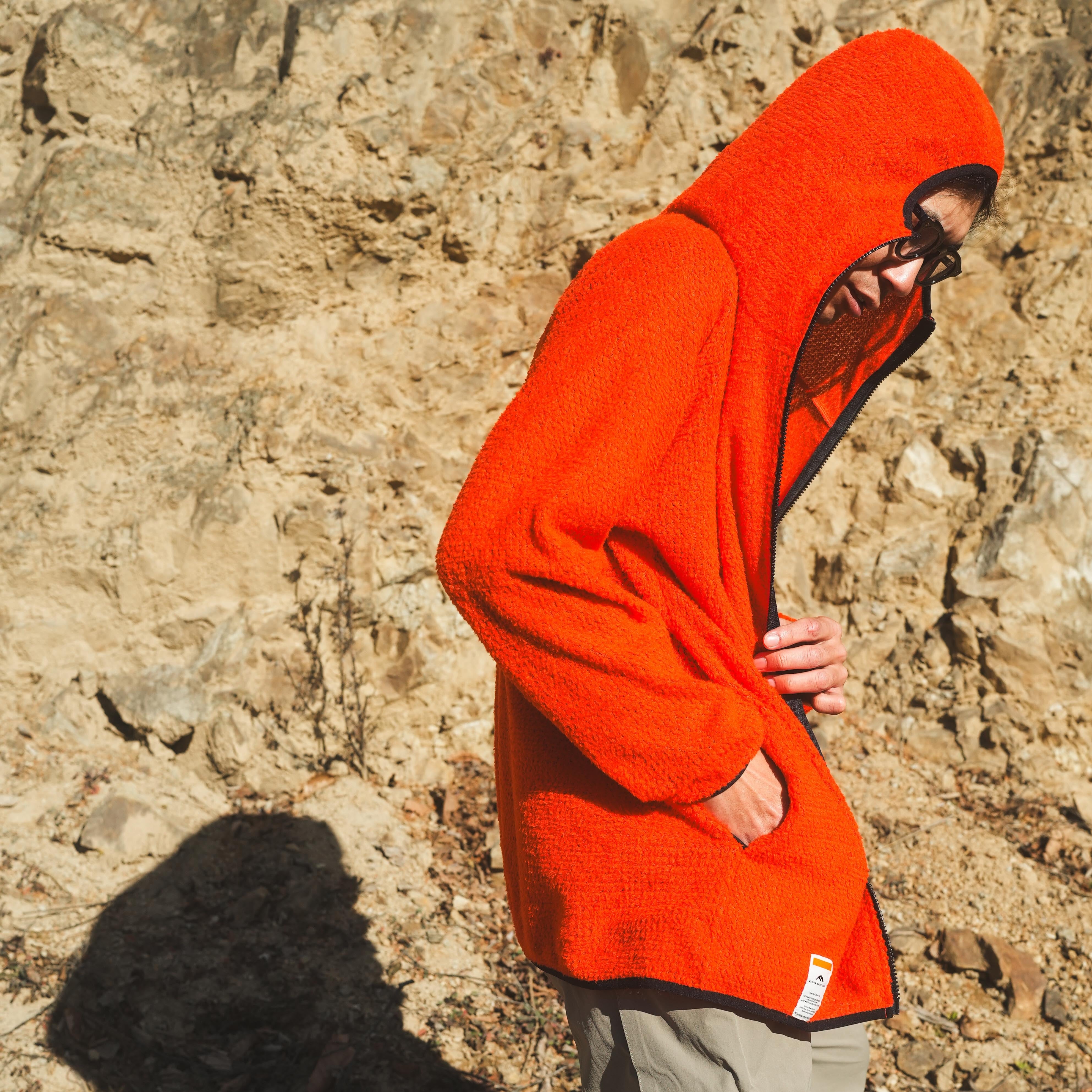 ALPHA HOODIE 90 / FULL ZIP | ULTRA GOOD LUCK