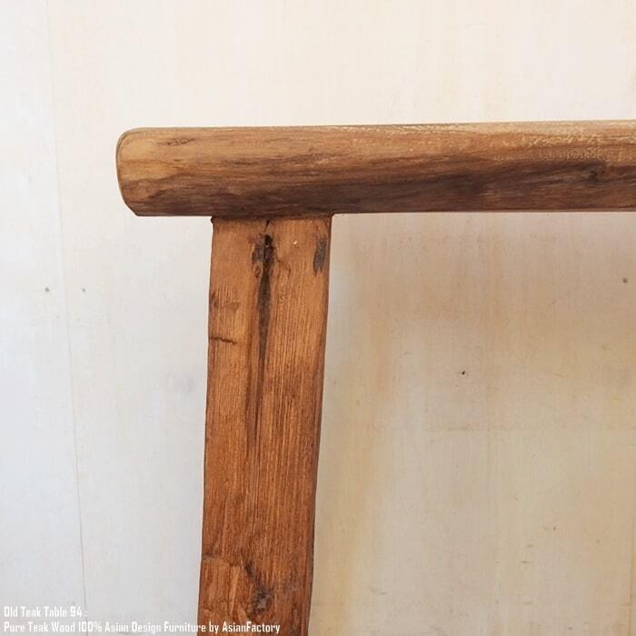 オールドチーク カウンターテーブル 幅94cm × 奥行59cm × 高さ77cm