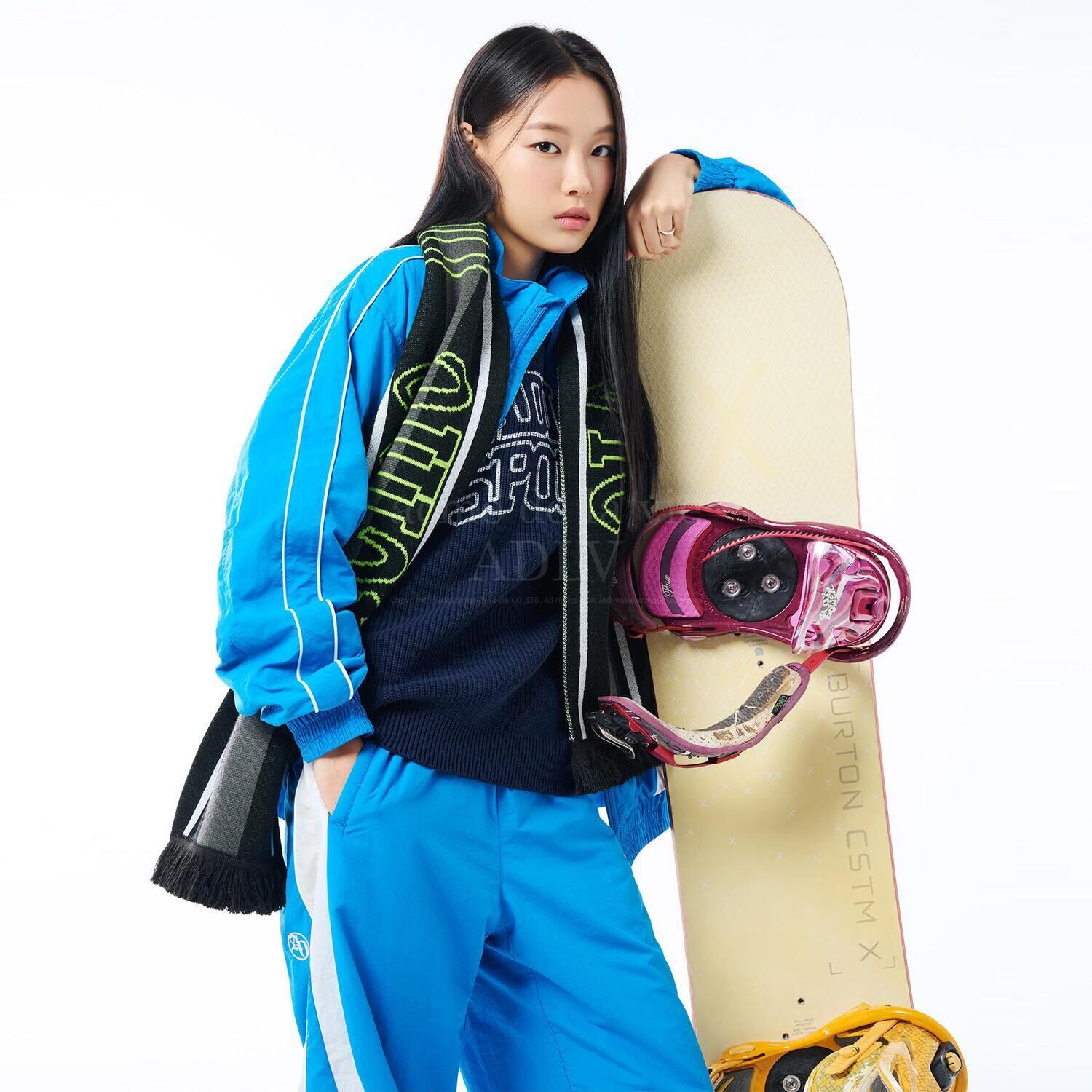 ☆SEVENTEEN ジョンハン 着用！！【ADLV】ADLV SPORTY PRINTING KNIT