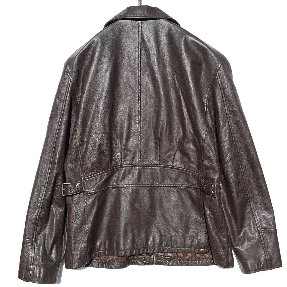 Special✨90s st john’s bay leather jacket 1990's 