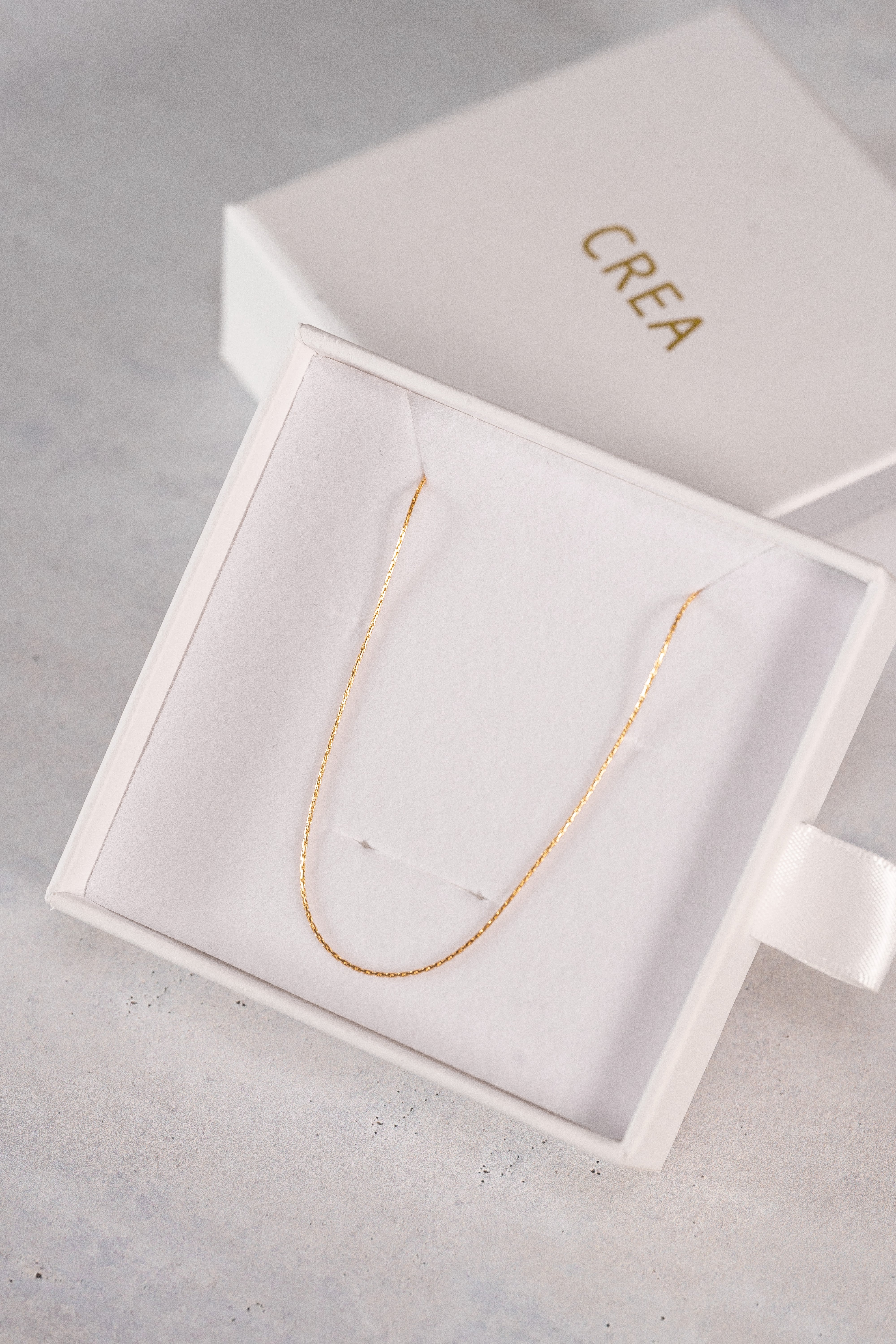 24KGP] 0.6mm ex fine necklace | 金属アレルギー対応のアクセサリー