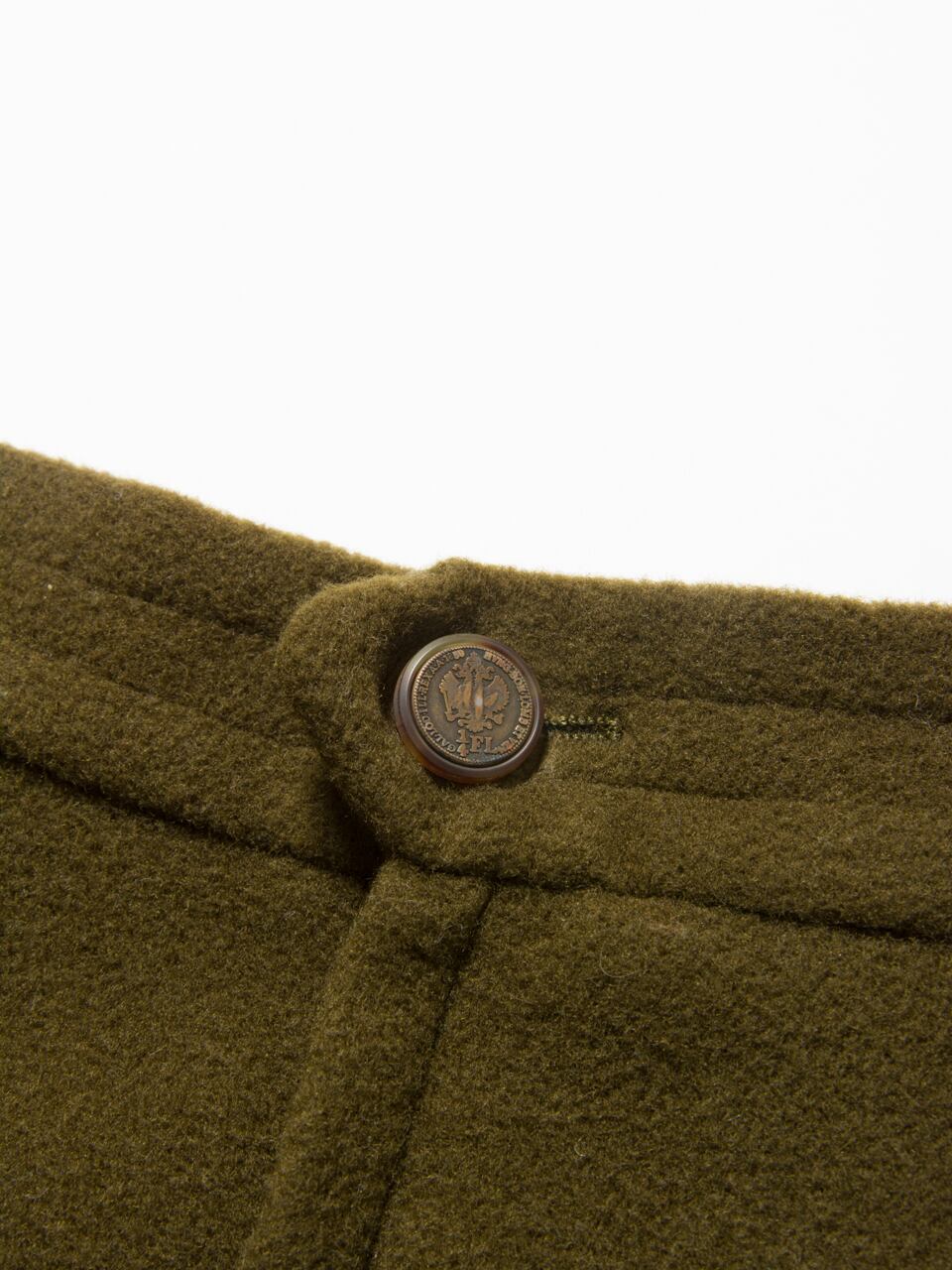 【Made in Italy】Compression wool midi length skirt（イタリア製 圧縮ウールミディ丈スカート）