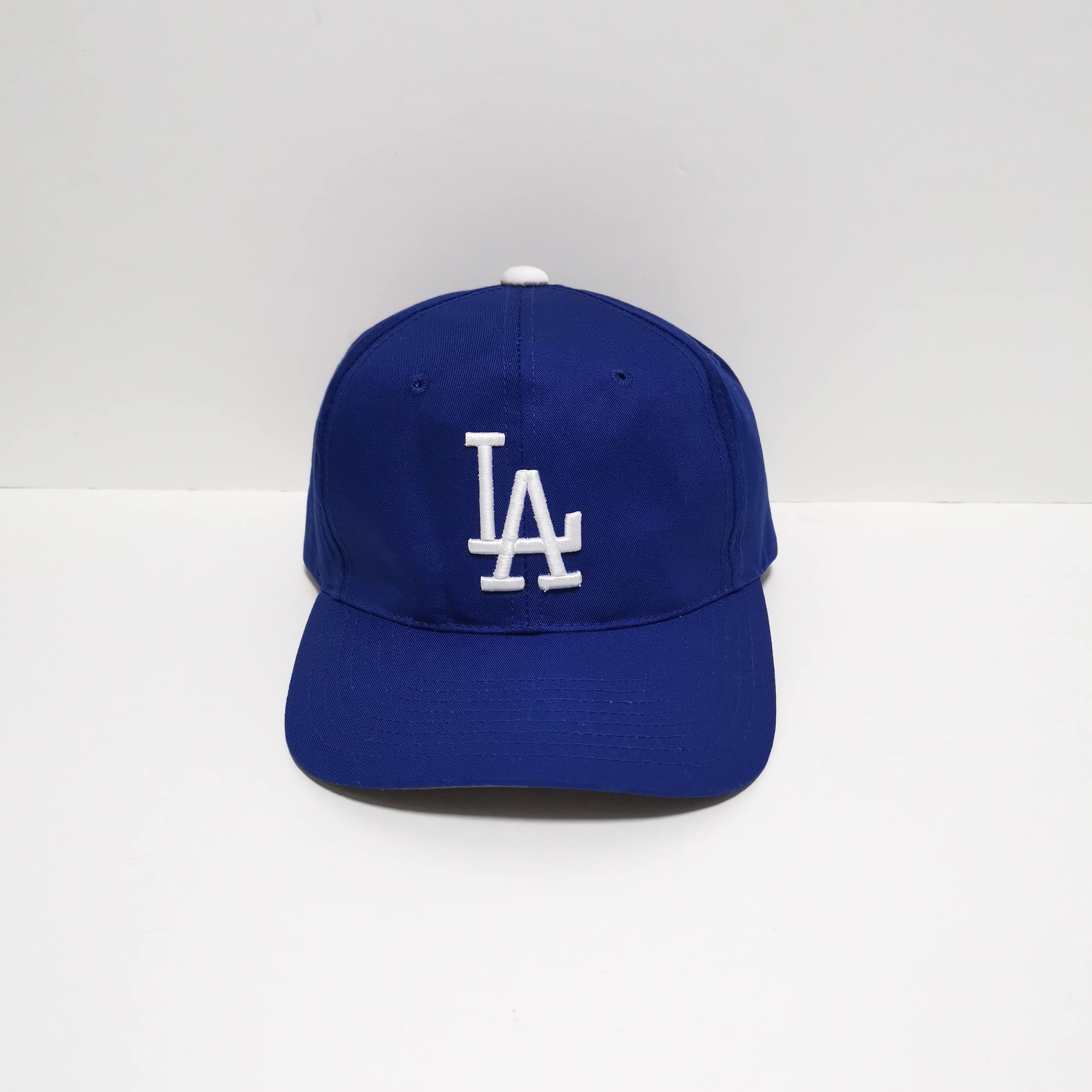 送料無料 90s LA Dodgers ドジャース CAP キャップ NWA MLB 青 
