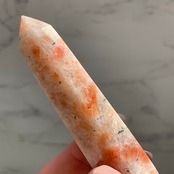 サンストーンタワー*天然石ポイント*インテリア*T15