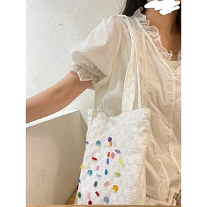 PourToi虹キャンディービーズショルダーバッグ