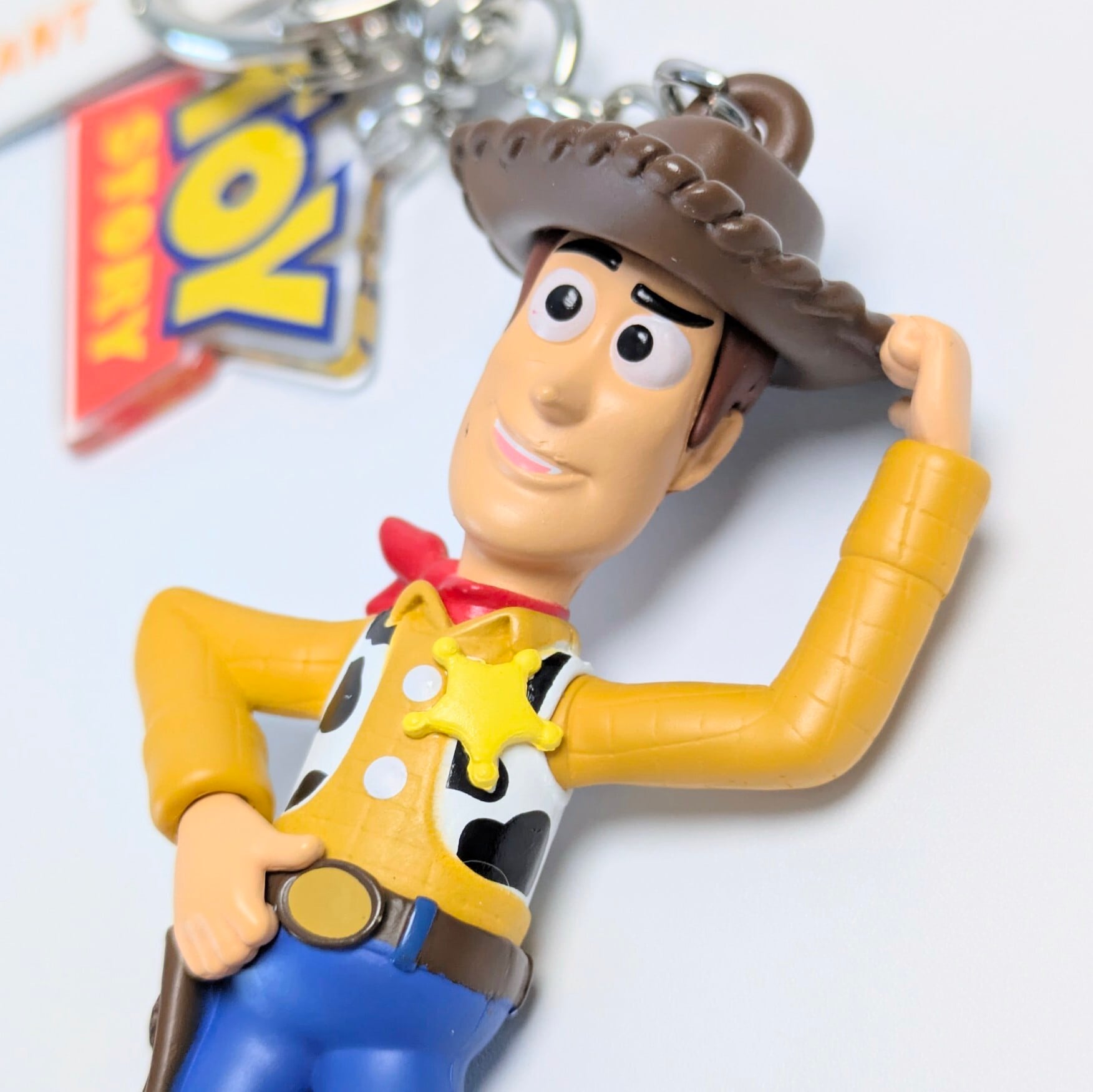 ⭐️日本未発売・海外限定！⭐️【 Toy Story  ( トイ・ストーリー )  トイストーリー 】『 ウッディ 』 PVC Figure KeyHolder / フィギュアキーホルダー〚アメリカン雑貨 アメトイ〛