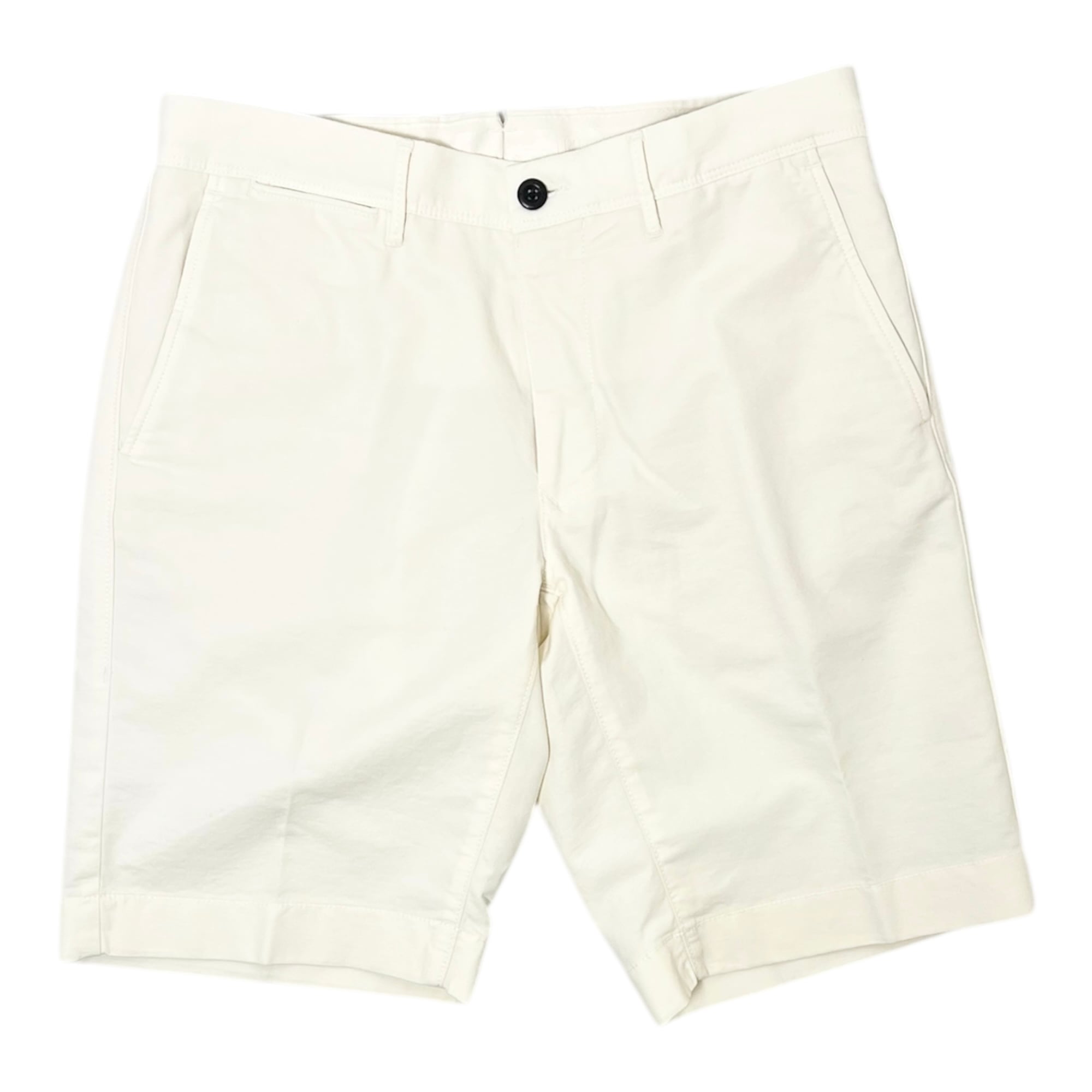 INCOTEX（インコテックス) GARMENTDIE SATINSTRETCH SHORTS(16S206-90871-009)/WHITE