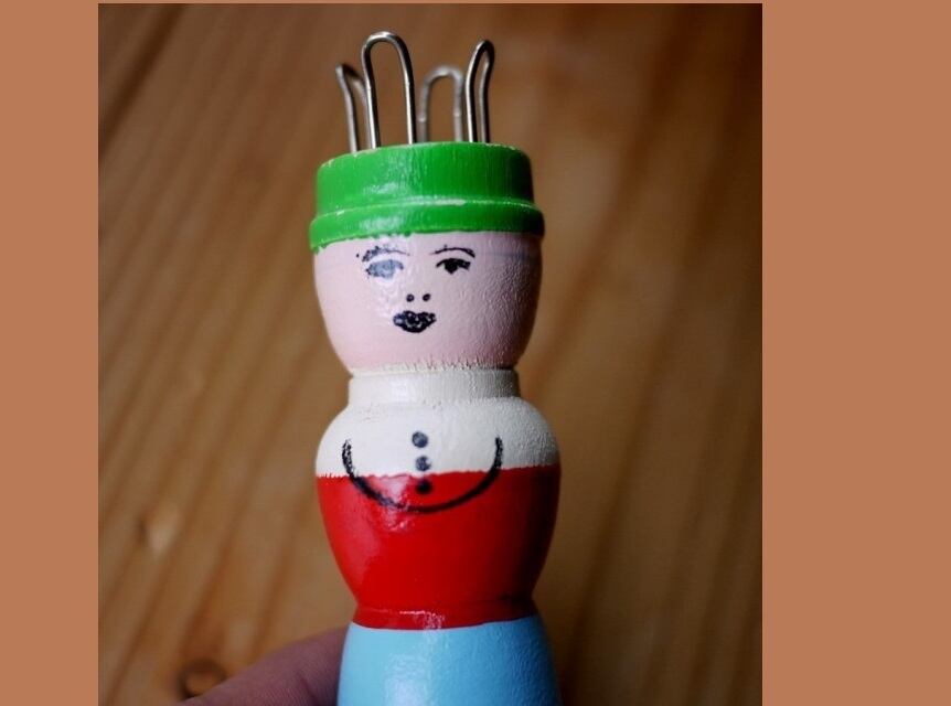 リリアン人形 リリヤン Knitting Doll こけし 編み物 ハンドメイド 手仕事 道具