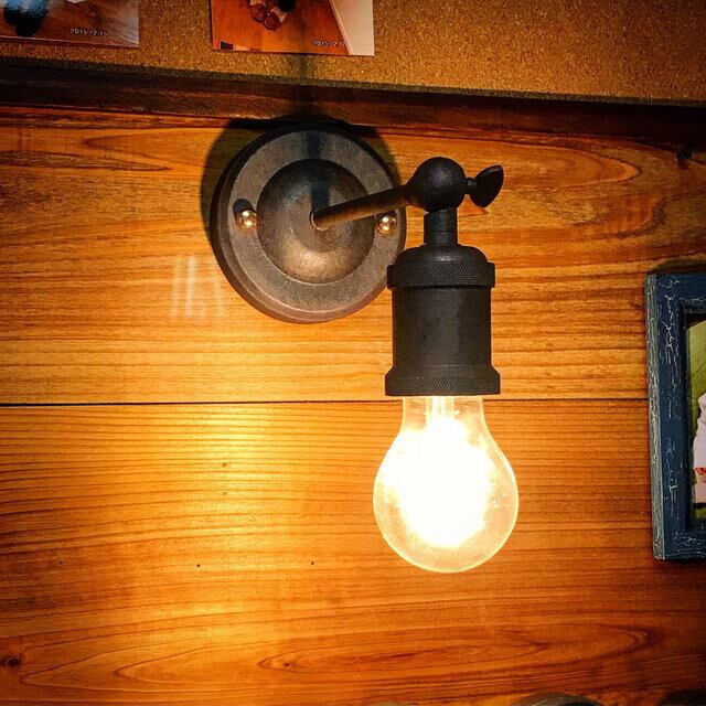 古塗装 インダストリアル/ブルックリンスタイルランプ | Odoson Workshop