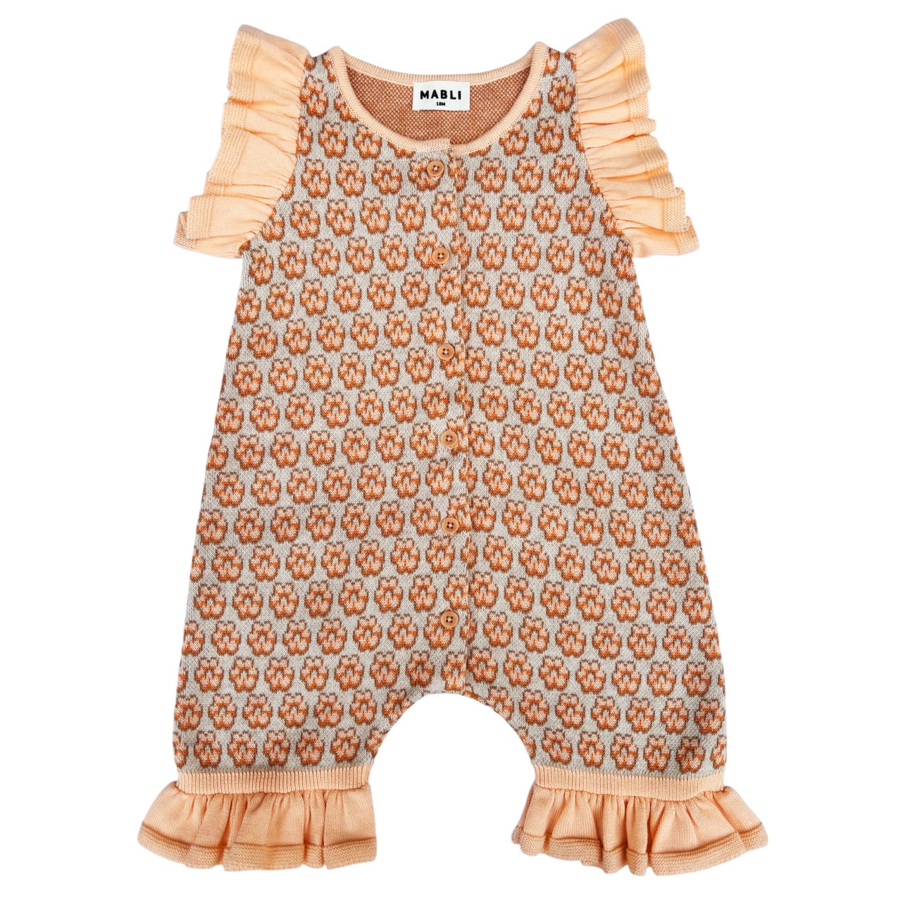 MABLI|DONUT ROMPER|BLUSH