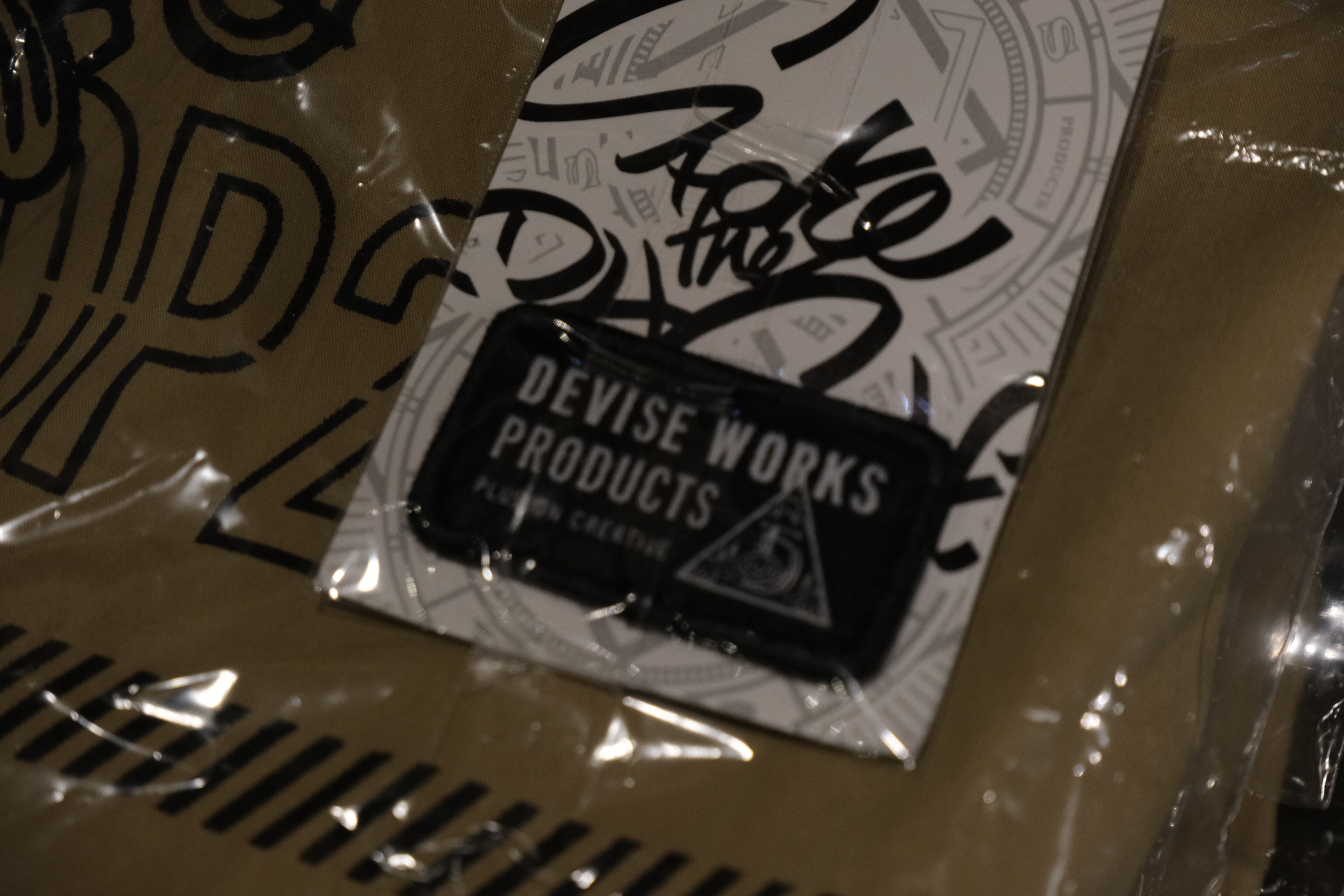 デバイスワークスワッペン付「耐熱リクライニングチェアカスタム」二脚セット デバイスワークスワッペン付「耐熱リクライニングチェアカスタム