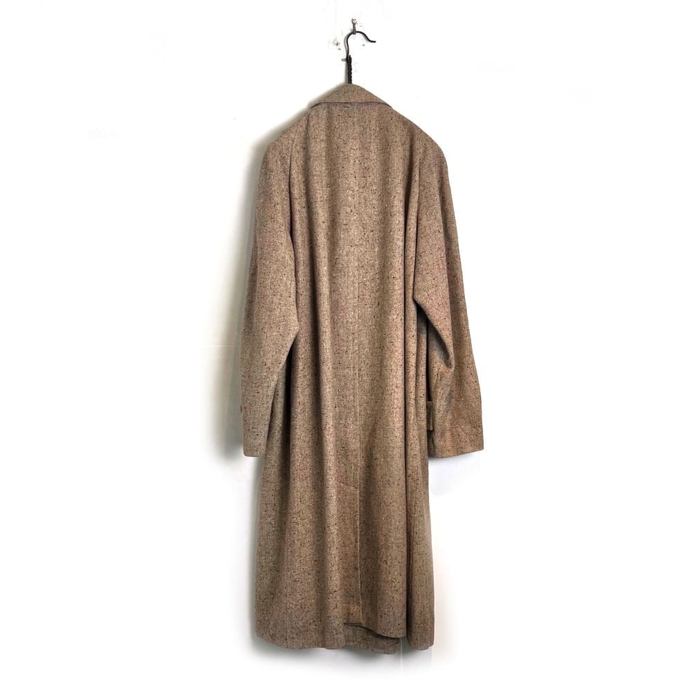 Rock-Knit] Vintage Nep Tweed Wool Coat [1950s-] Vintage Wool Nep