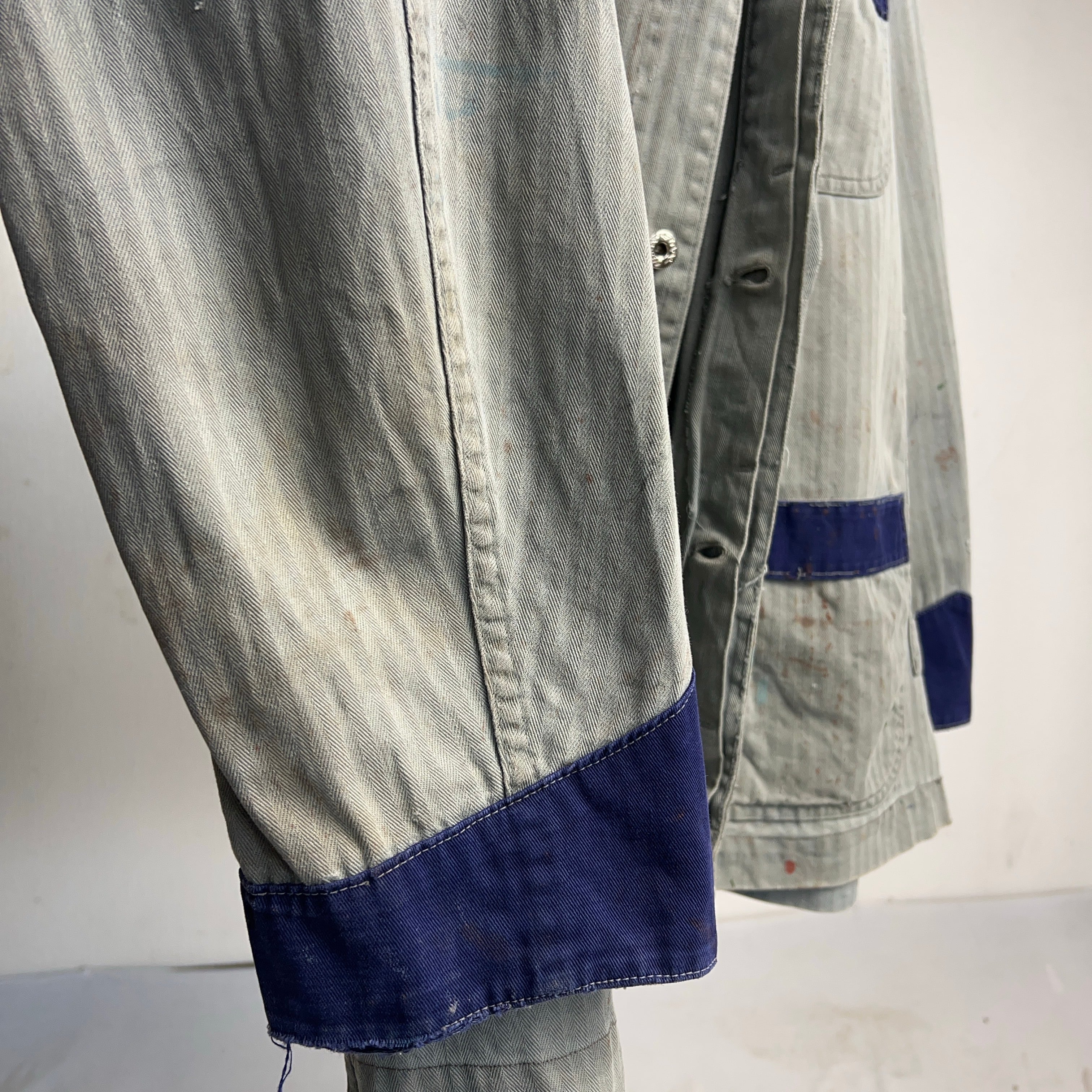1950's HBT 2TONE WORK JACKET 50年代 ワークジャケット ヘリンボーン