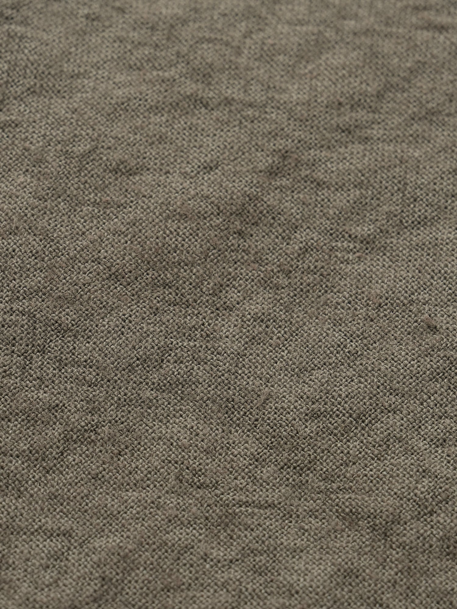 Hemp Short Sleeve Open Collar Shirt (brown) | OVY