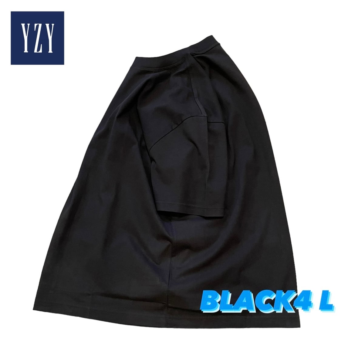 【BLACK4 SizeL】Dead Stock!! Unreleased!! 2022s Yeezy × Gap "REGULAR FI Tee" Black4