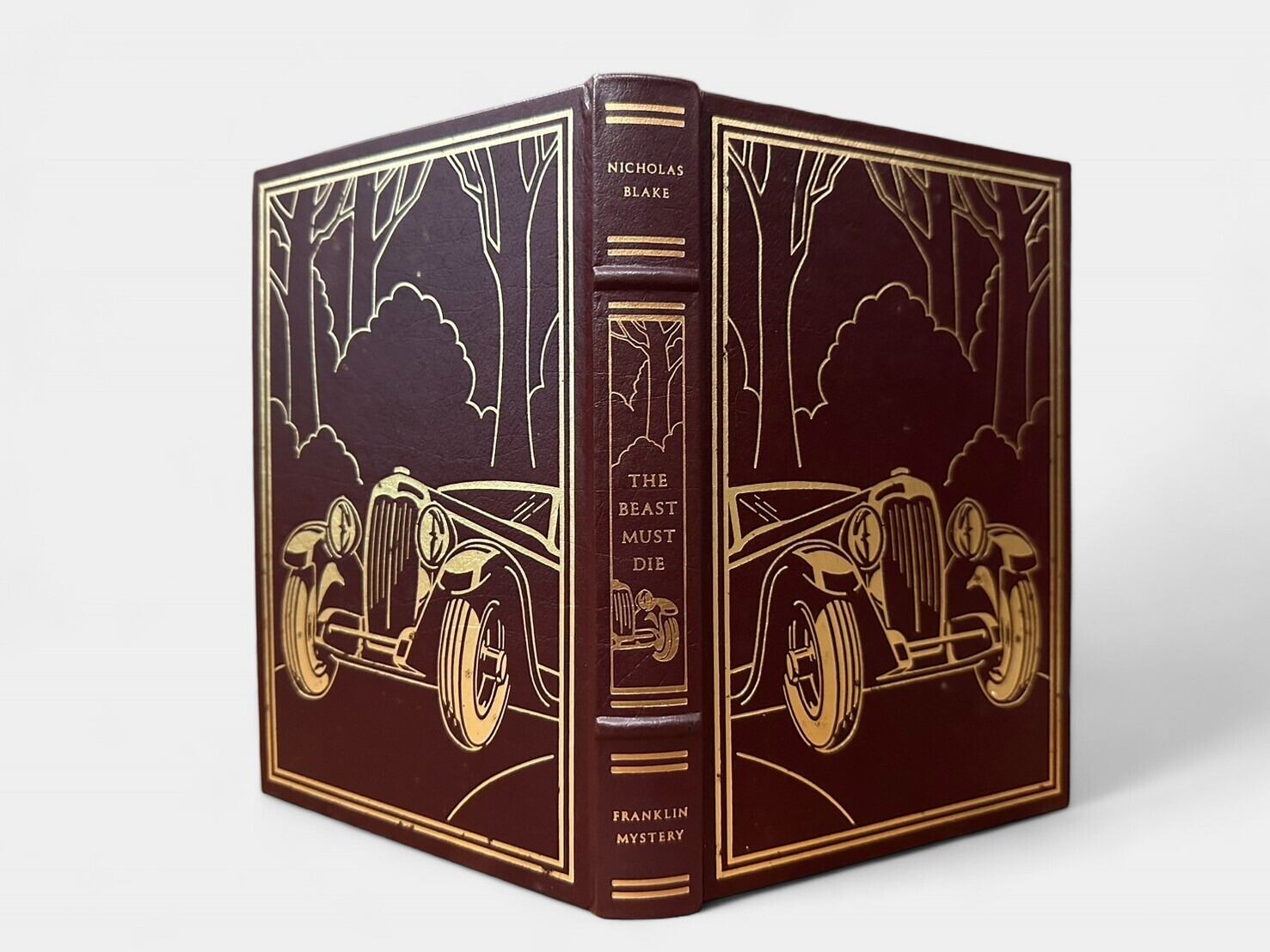 【SL282】【THE FRANKLIN LIBRARY】The Beast Must Die(1990) /Nicholas Blake