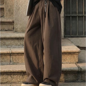Casual wide-leg pants(VE192)