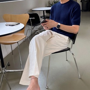 ニットジャガードTシャツ　MT0080222